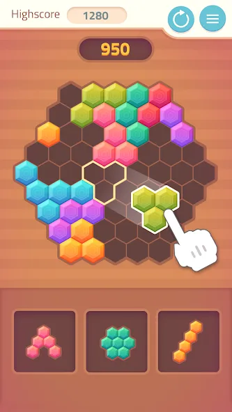 Triangles &amp; Blocks [MOD: безлимитные ходы и открыты все уровни] Screenshot 4