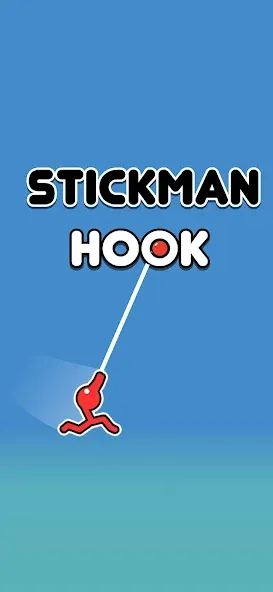 Stickman Hook [MOD: безлимитные монеты и все уровни] Screenshot 1