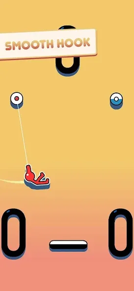 Stickman Hook [MOD: безлимитные монеты и все уровни] Screenshot 4