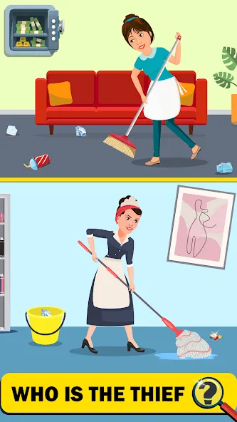Detective Mehul:Detective Game [MOD: бесконечные подсказки и улики] Screenshot 1