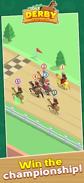 Idle Derby Tycoon [MOD: безлимитные деньги и ускоренное развитие] Screenshot 2