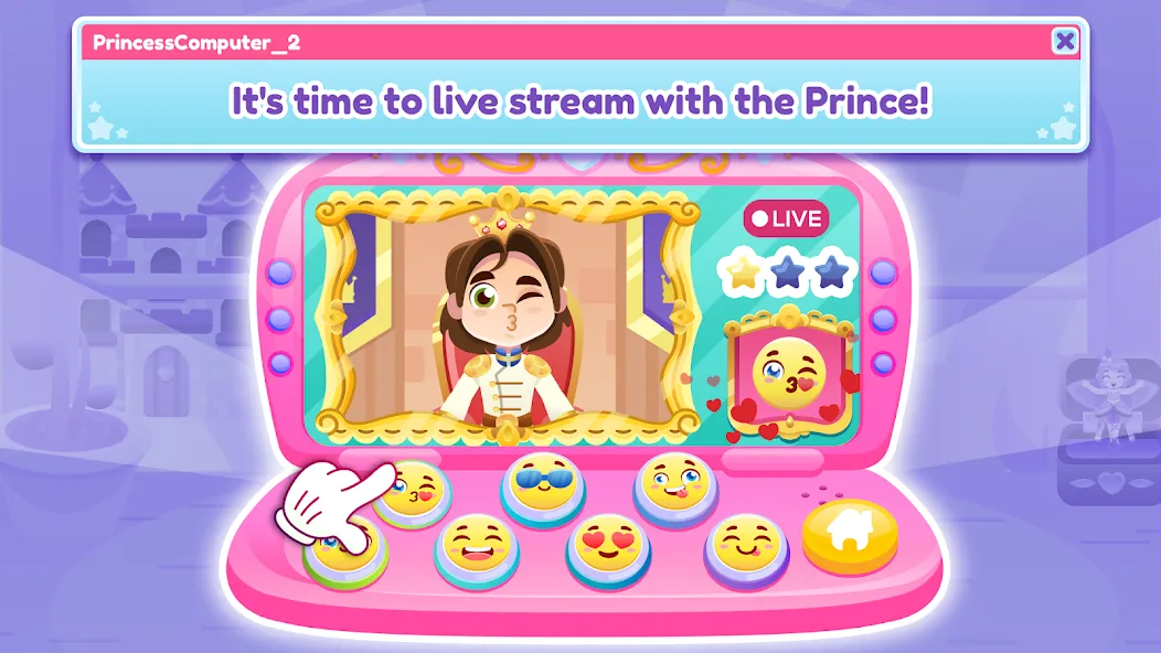 Princess Computer 2 Girl Games [MOD: все наряды и уровни открыты] Screenshot 3