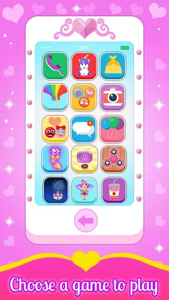 Baby Princess Phone [MOD: разблокированы все игровые функции] Screenshot 1