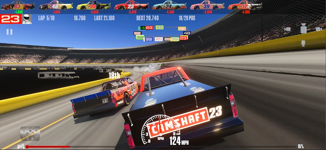Stock Car Racing [MOD: безлимитные деньги и тюнинг авто] Screenshot 3