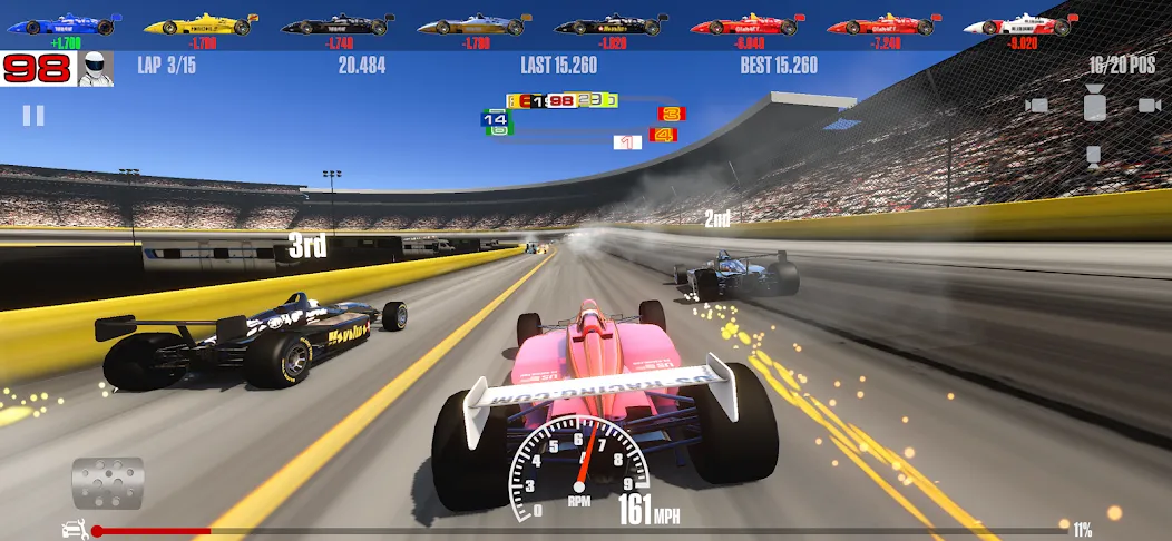 Stock Car Racing [MOD: безлимитные деньги и тюнинг авто] Screenshot 4