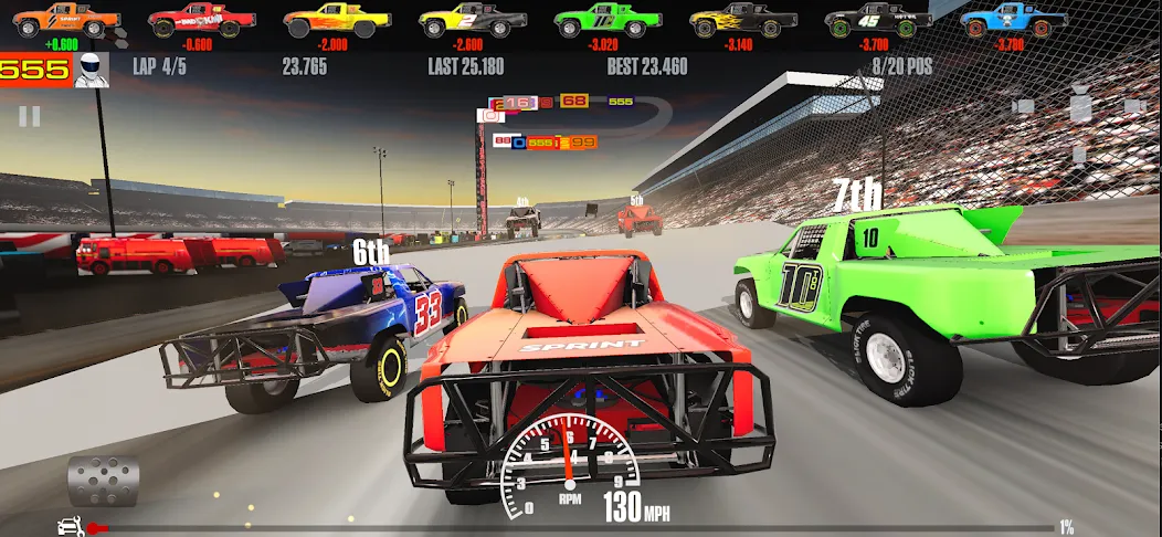 Stock Car Racing [MOD: безлимитные деньги и тюнинг авто] Screenshot 5