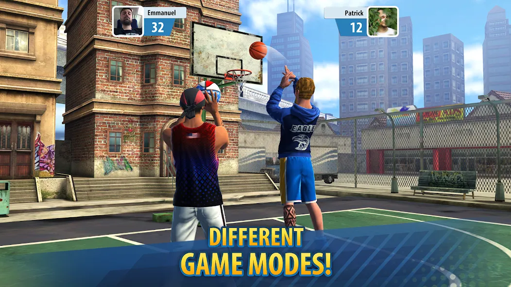 Basketball Stars: Multiplayer [MOD: безлимитные деньги и все мячи открыты] Screenshot 5