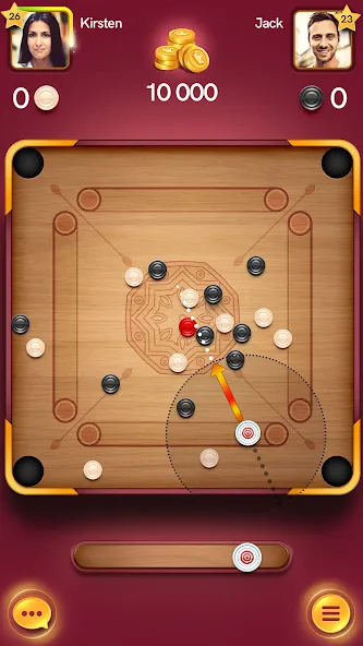 Carrom Pool: Disc Game [MOD: безлимитные монеты и разблокированные кии] Screenshot 4