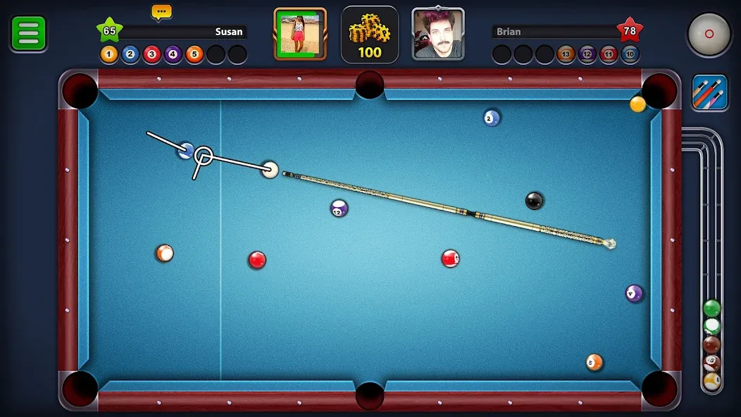 8 Ball Pool [MOD: безлимитные монеты и кий] Screenshot 1
