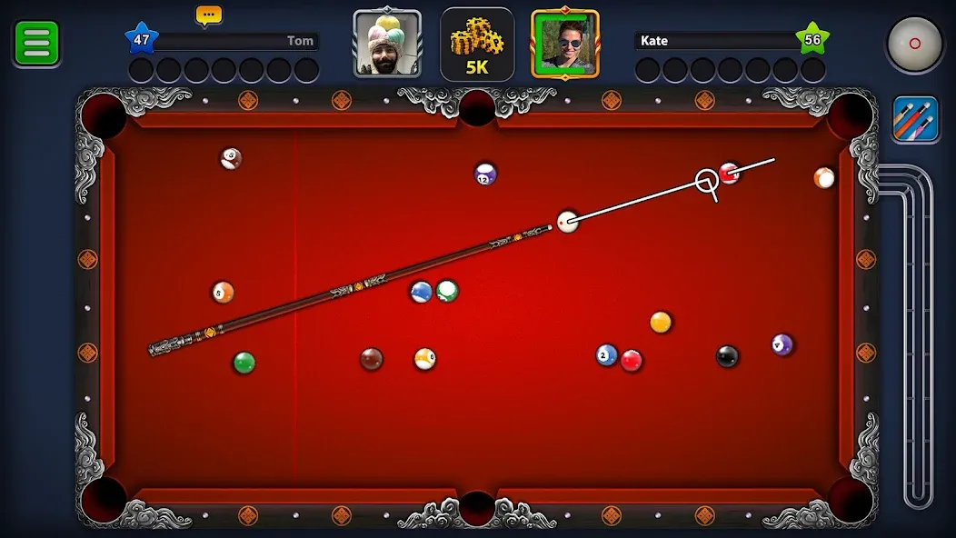 8 Ball Pool [MOD: безлимитные монеты и кий] Screenshot 2