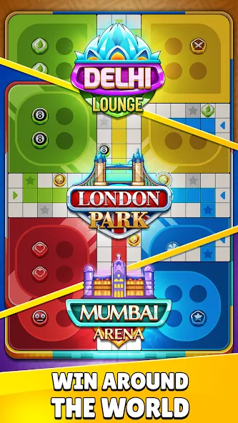 Ludo Party : Dice Board Game [MOD: без рекламы и безлимитные броски кубика] Screenshot 3