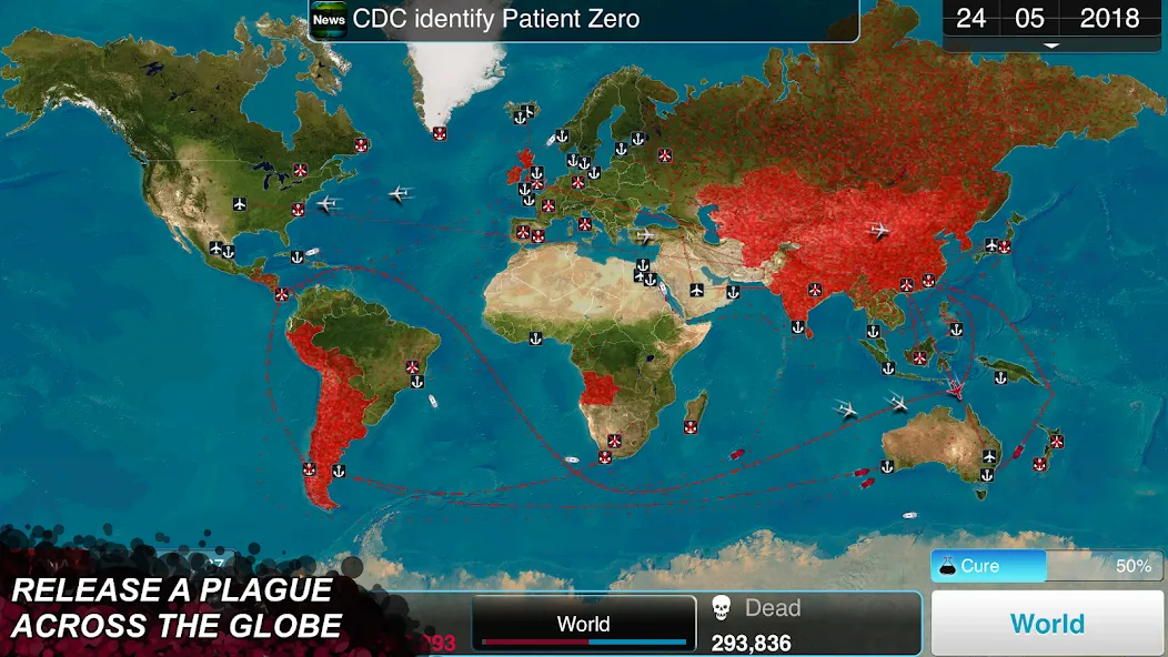 Plague Inc. [MOD: разблокированы все вирусы и сценарии] Screenshot 2