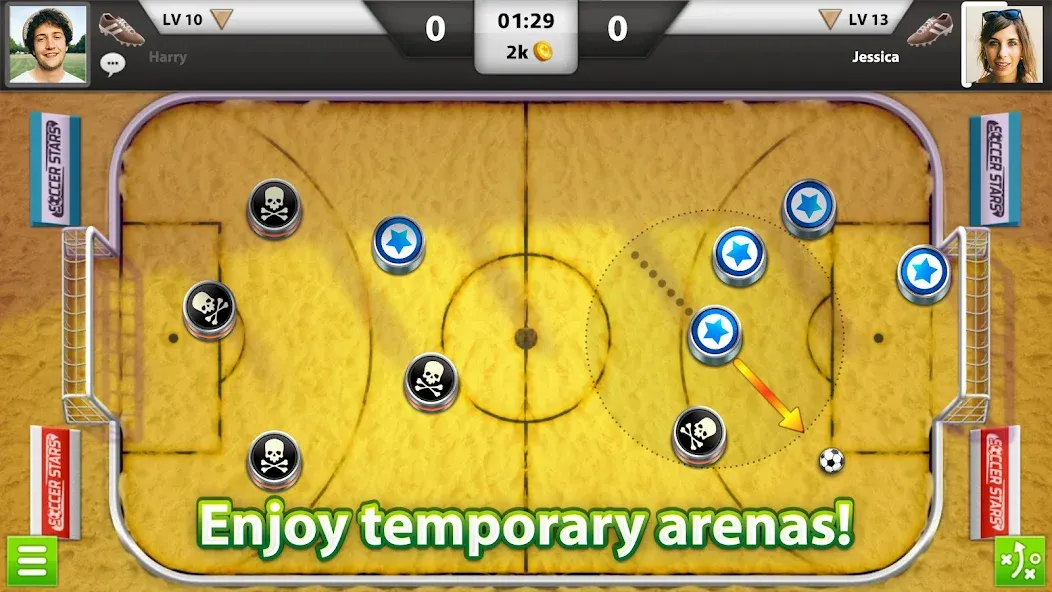 Soccer Stars: Football Games [MOD: безлимитные монеты и открыты команды] Screenshot 4