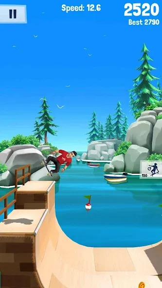 Flip Skater [MOD: без рекламы и много денег] Screenshot 5