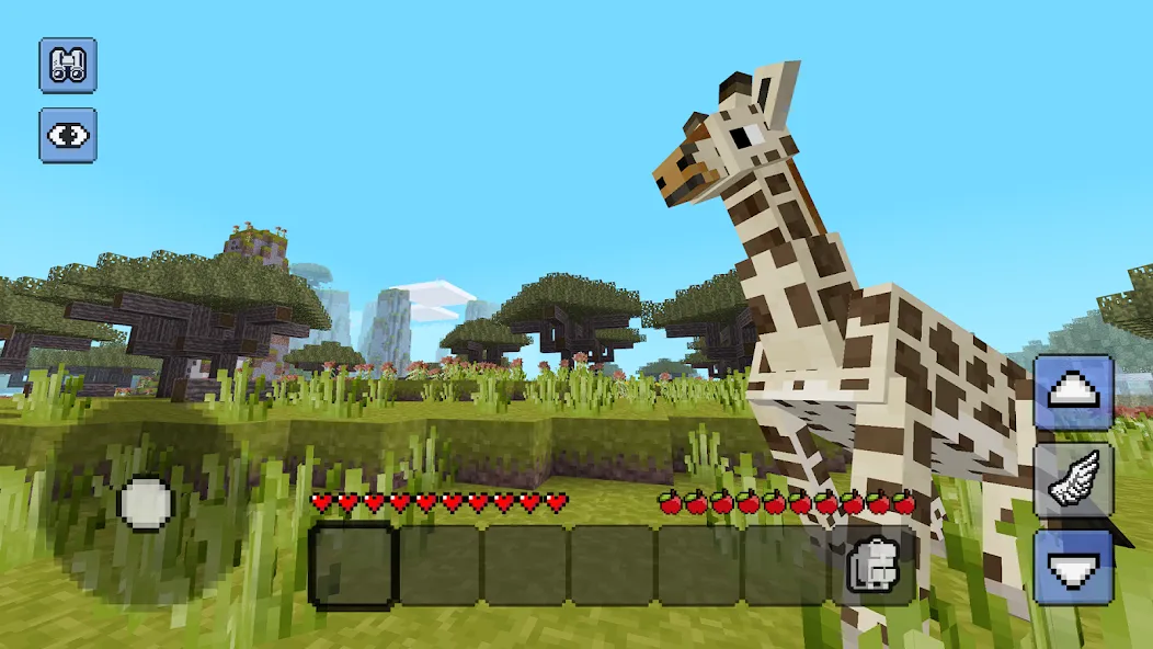 Megacraft - Block Craft [MOD: безлимитные ресурсы и открыты все блоки] Screenshot 2