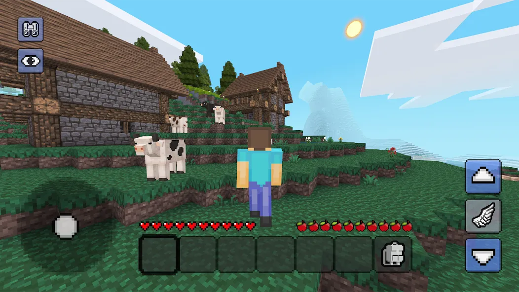 Megacraft - Block Craft [MOD: безлимитные ресурсы и открыты все блоки] Screenshot 3