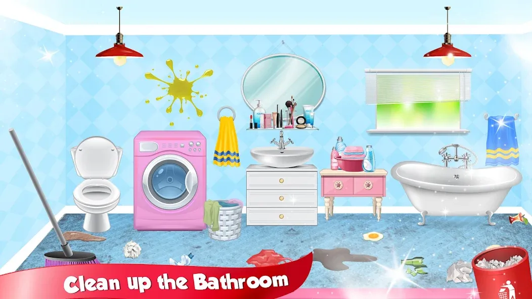Girl Doll House Design &amp; Clean [MOD: безлимитные деньги и все предметы] Screenshot 2