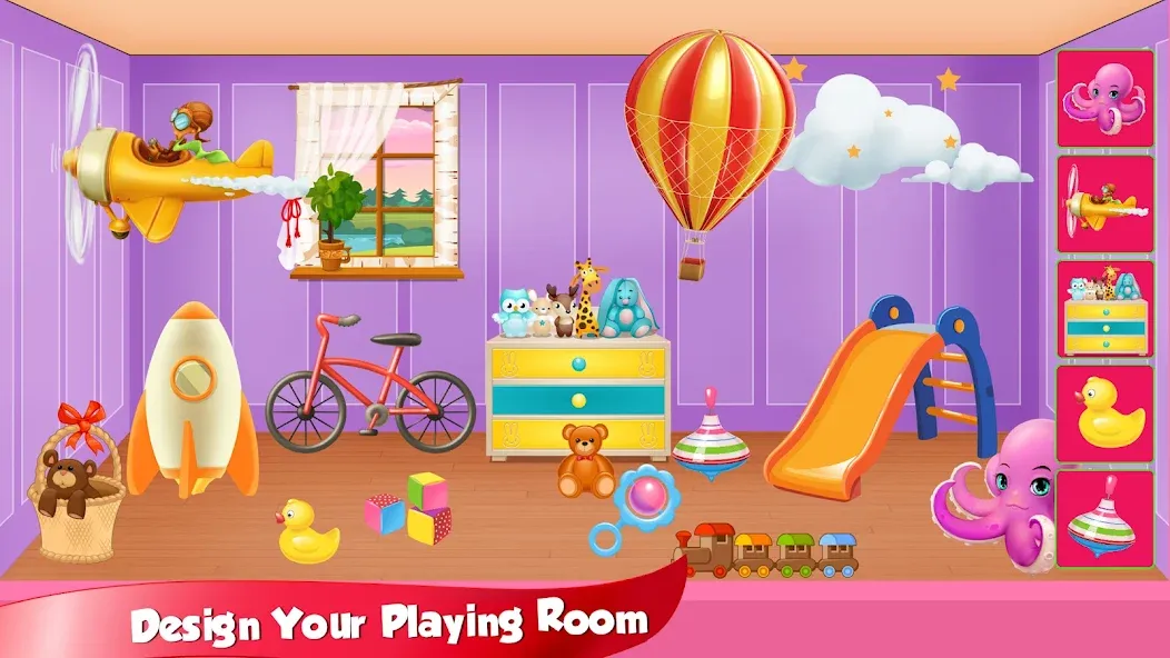 Girl Doll House Design &amp; Clean [MOD: безлимитные деньги и все предметы] Screenshot 3