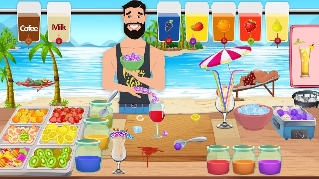 Boba cocktail:DIY recipe games [MOD: новые рецепты и безлимитные деньги] Screenshot 5