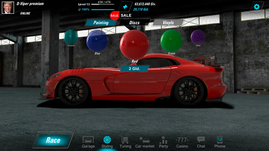 Forbidden Racing [MOD: безлимитные деньги и все машины] Screenshot 5