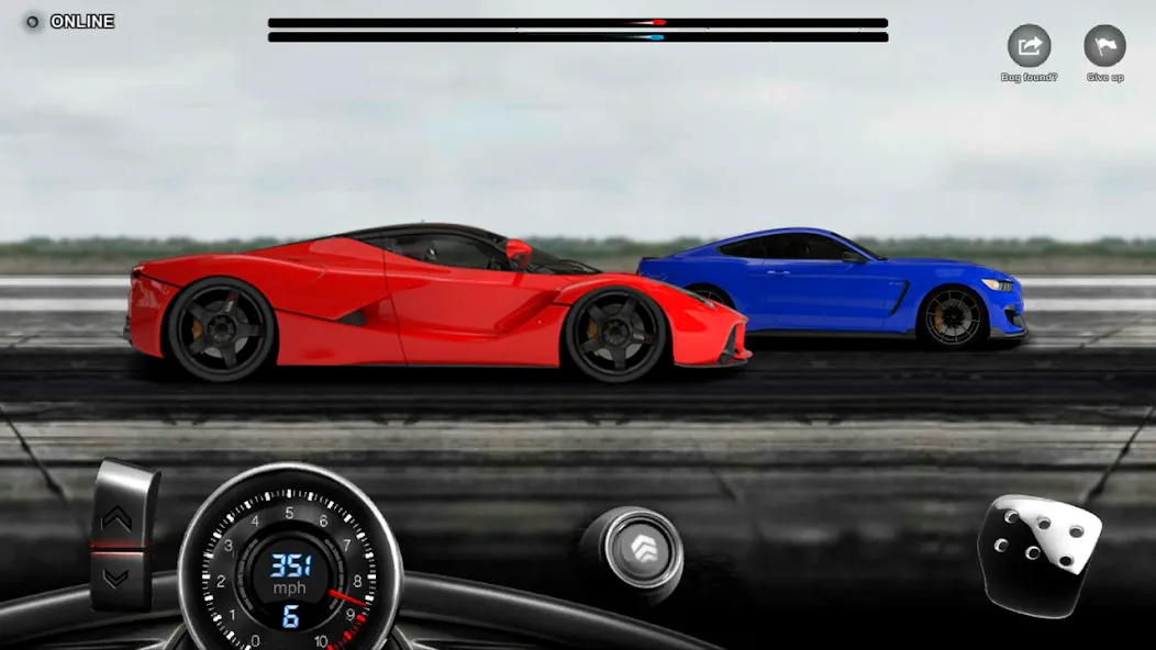 Tuner Life Online Drag Racing [MOD: безлимитные деньги и топливный бак] Screenshot 1