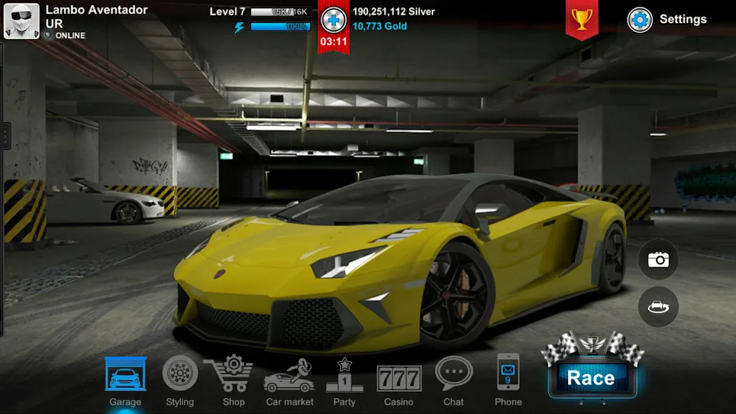 Tuner Life Online Drag Racing [MOD: безлимитные деньги и топливный бак] Screenshot 2