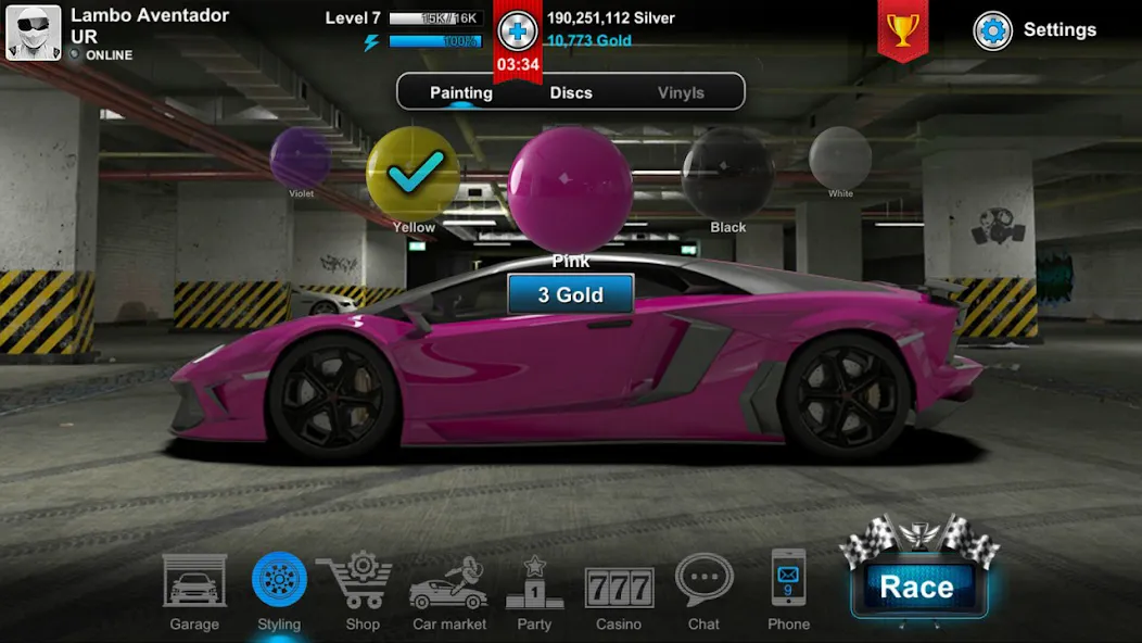 Tuner Life Online Drag Racing [MOD: безлимитные деньги и топливный бак] Screenshot 5