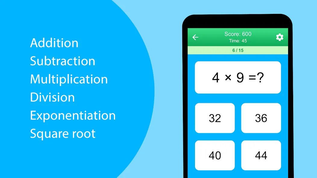 Math Games [MOD: без рекламы и все уровни открыты] Screenshot 2