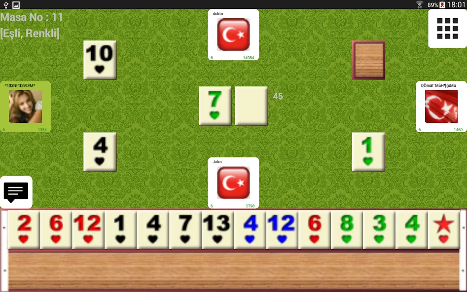 miniOKEY Online Okey Oyunu [MOD: безлимитные монеты и открыты все функции] Screenshot 4