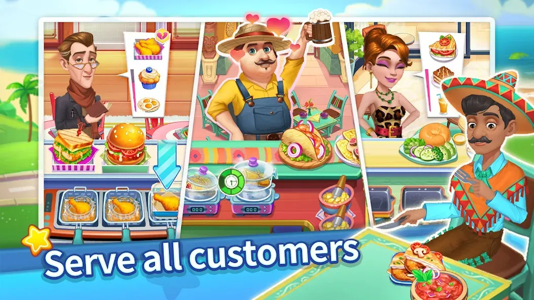 Cooking Master Adventure Games [MOD: безлимитные монеты и энергия] Screenshot 3