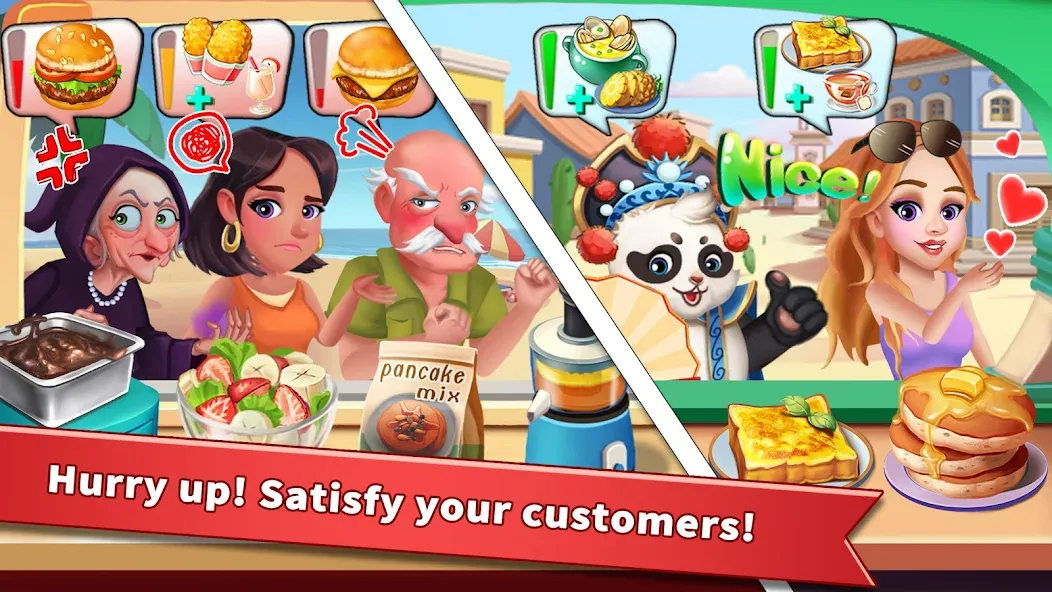 Rising Super Chef - Cook Fast [MOD: безлимитные монеты и энергия] Screenshot 3