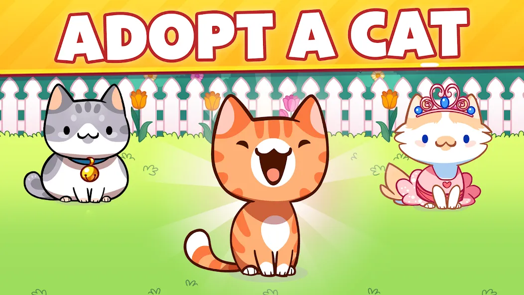 Cat Game - The Cats Collector! [MOD: много монет и редкие коты] Screenshot 1