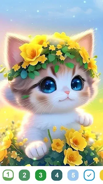 Color Painting-Color by Number [MOD: без рекламы и все цвета открыты] Screenshot 4