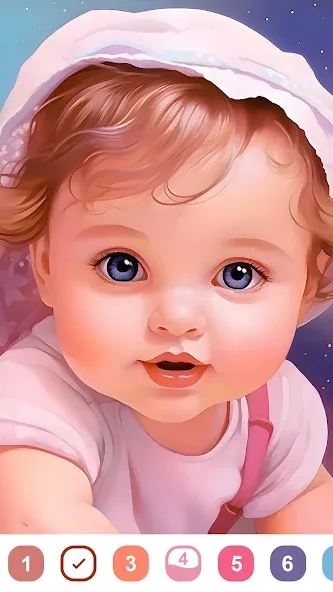 Fancy Color - Paint By Number [MOD: без рекламы и все раскраски открыты] Screenshot 5
