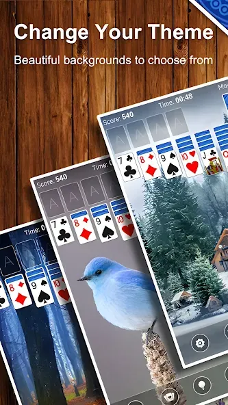 Solitaire Card Game [MOD: без рекламы и безлимитные подсказки] Screenshot 3
