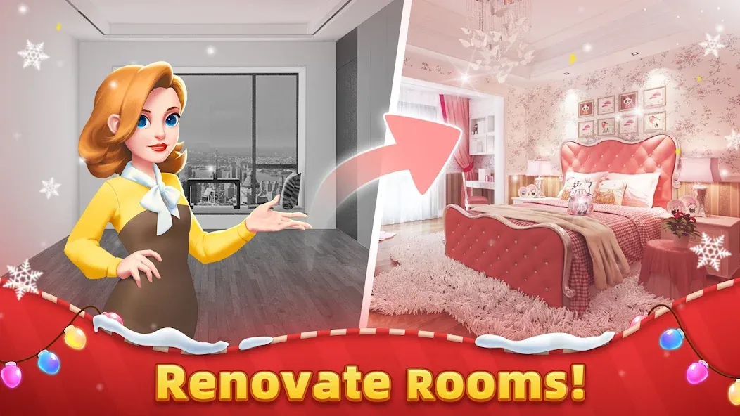 Dream Home - House Design [MOD: безлимитные деньги и всё открыто] Screenshot 1