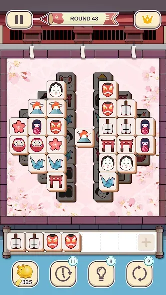 Tile Fun - Triple Puzzle Game [MOD: безлимитные подсказки и отмены ходов] Screenshot 2