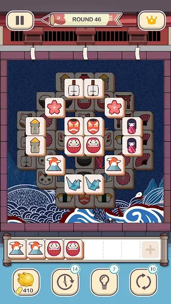 Tile Fun - Triple Puzzle Game [MOD: безлимитные подсказки и отмены ходов] Screenshot 3