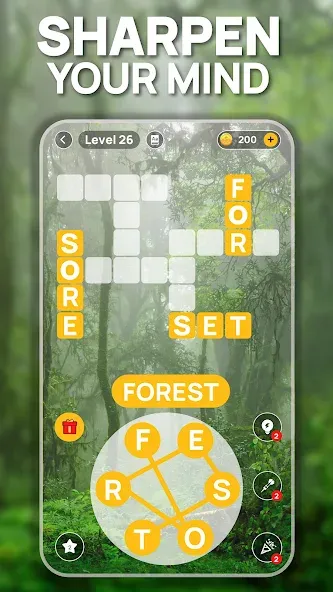 Word Scenery: Crossword [MOD: безлимитные подсказки и открыты уровни] Screenshot 2