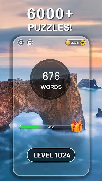 Word Scenery: Crossword [MOD: безлимитные подсказки и открыты уровни] Screenshot 4