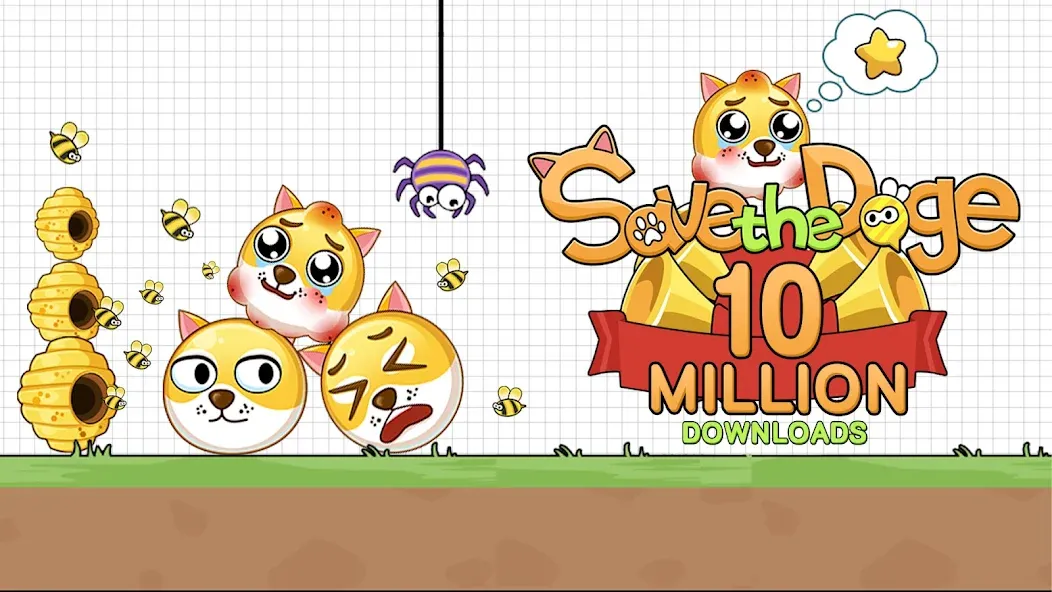 Save the Doge [MOD: бесконечные жизни и монеты] Screenshot 1