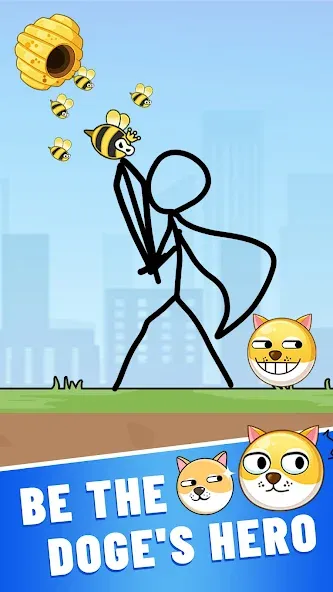 Save the Doge [MOD: бесконечные жизни и монеты] Screenshot 2