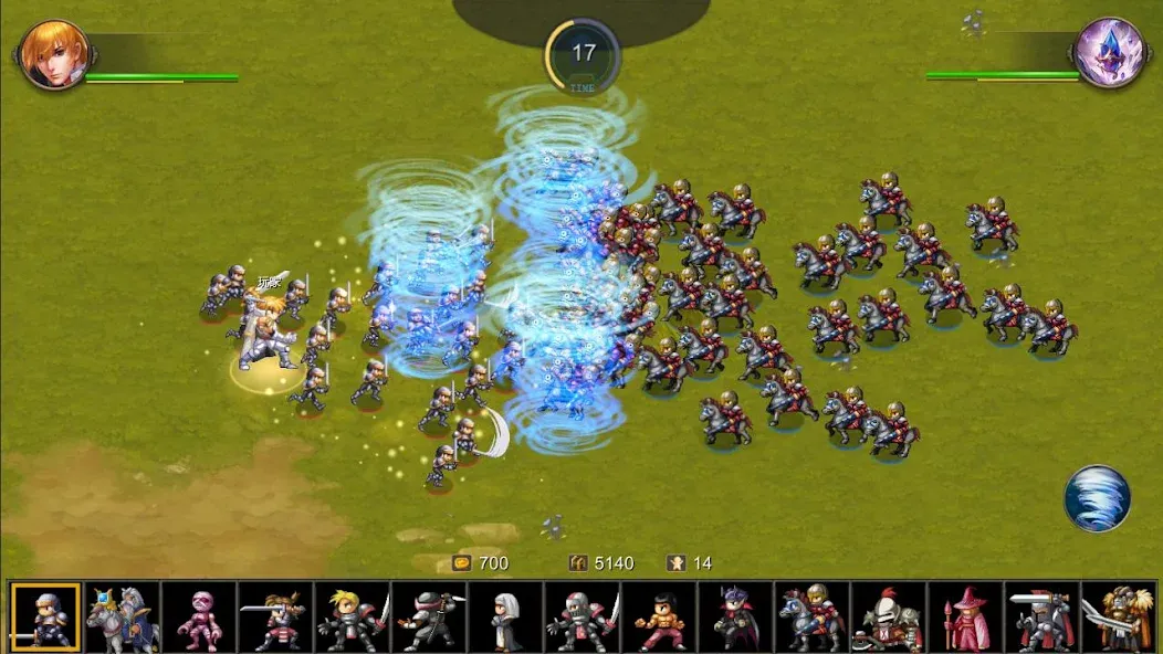 Miragine War [MOD: безлимитные ресурсы и усиленные юниты] Screenshot 2