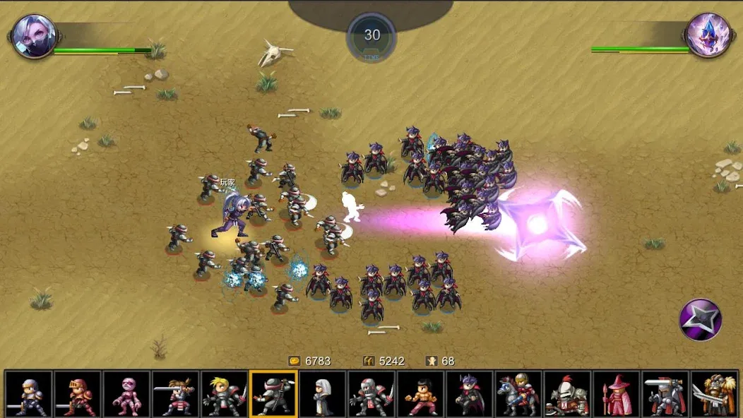 Miragine War [MOD: безлимитные ресурсы и усиленные юниты] Screenshot 5