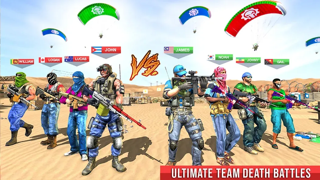 Fps Shooting Strike: Gun Games [MOD: безлимитные патроны и оружие] Screenshot 5