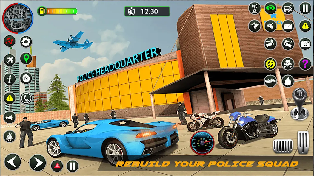 Police Game – Police Car Game [MOD: безлимитные деньги и все машины] Screenshot 5