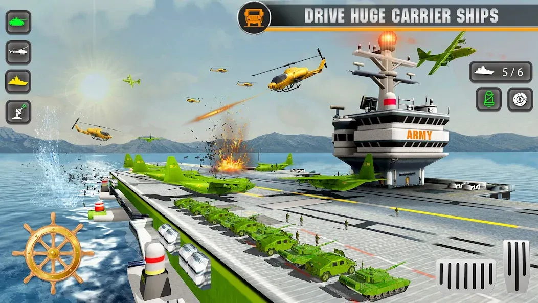 Army Transport Military Games [MOD: безлимитное топливо и все миссии] Screenshot 5
