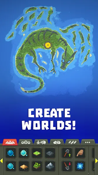 WorldBox - Sandbox God Sim [MOD: безлимитные ресурсы и всё открыто] Screenshot 1