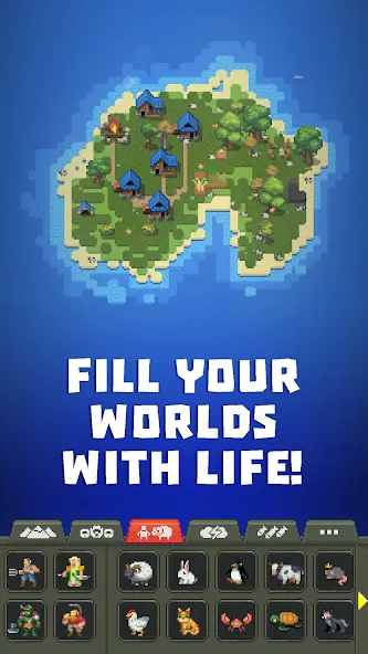 WorldBox - Sandbox God Sim [MOD: безлимитные ресурсы и всё открыто] Screenshot 2