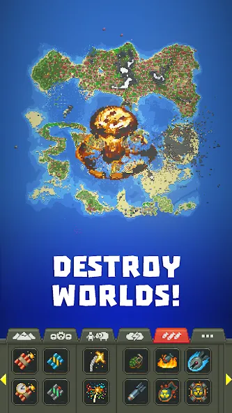 WorldBox - Sandbox God Sim [MOD: безлимитные ресурсы и всё открыто] Screenshot 4